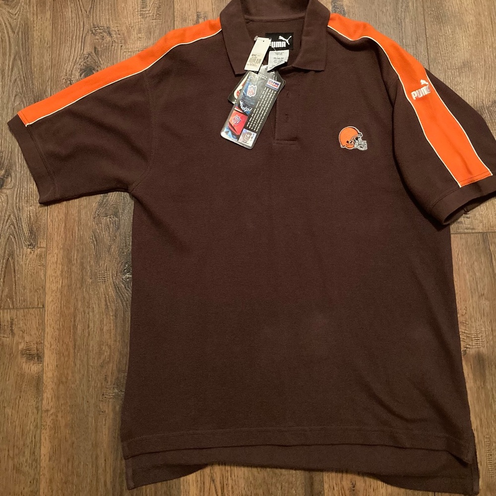 Cleveland Browns puma polo